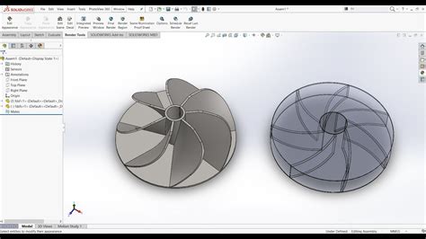 centrifugal pump impeller solidworks|solidworks pump impeller design.